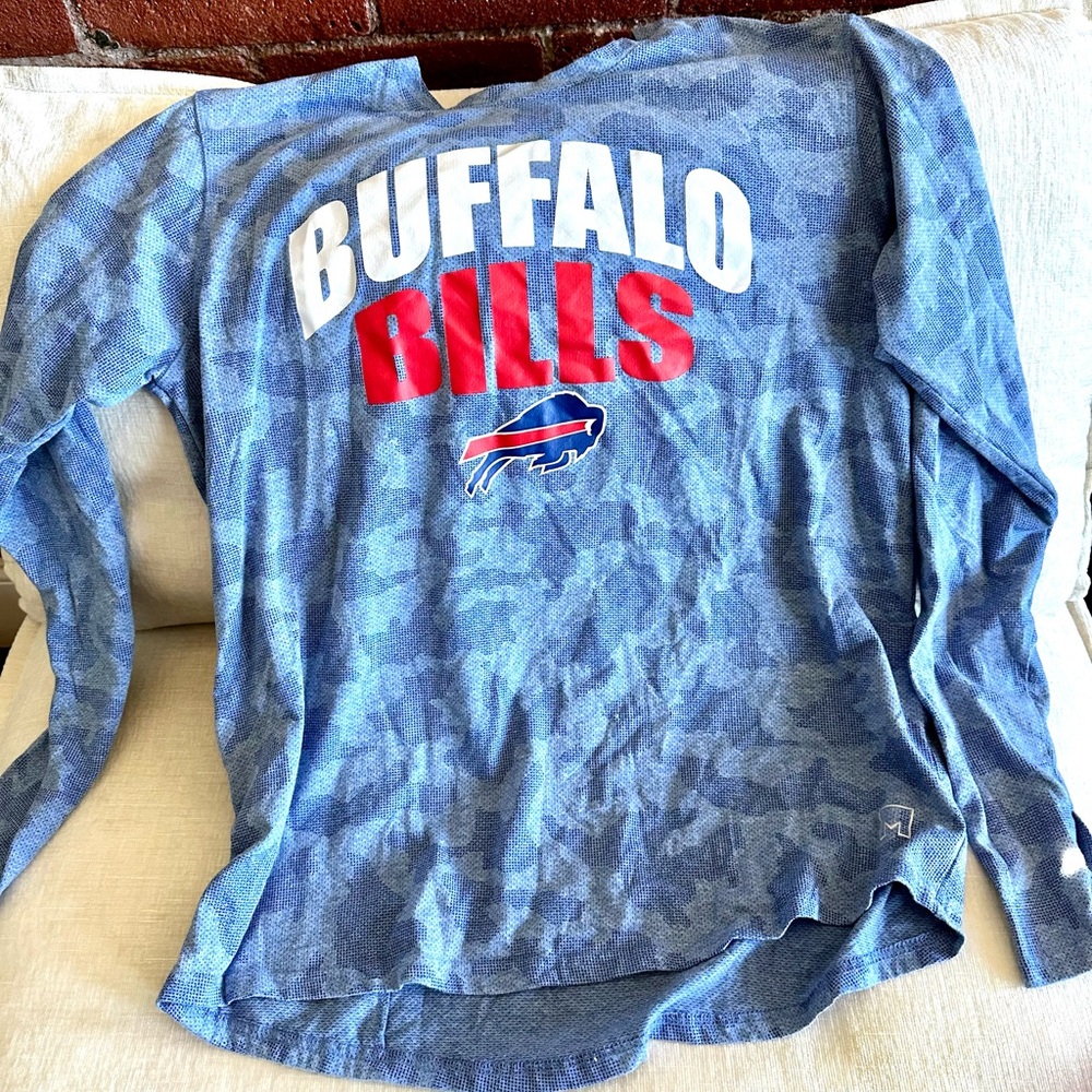 Buffalo Bills Blue Long Sleeve Tee-